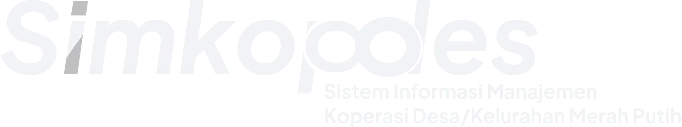 SIMKOPDES — Sistem Informasi Manajemen Koperasi Desa/Kelurahan Merah Putih
